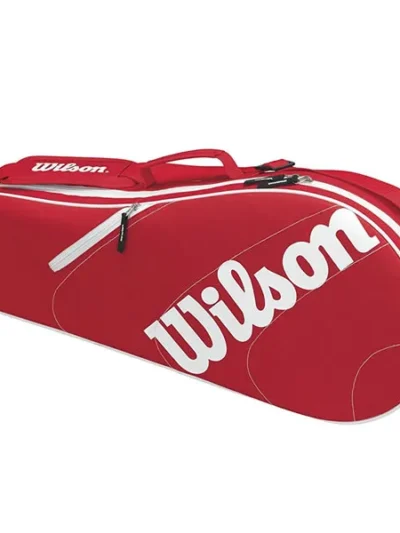 Raqueteira Wilson Advantage Team Simples X3 Vermelha - ATPSHOP