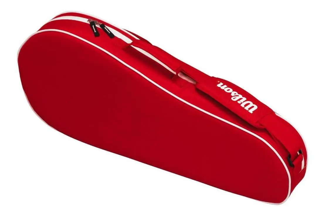 Raqueteira Wilson Advantage Team Simples X3 Vermelha - ATPSHOP