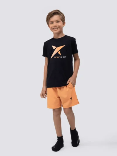 Short infantil DROP SHOT KIDS Laranja - ATPSHOP