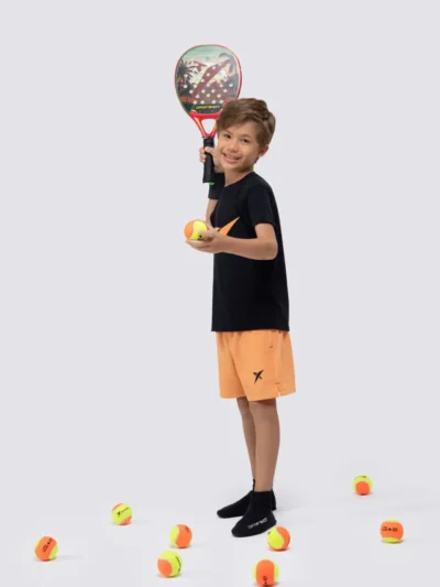Short infantil DROP SHOT KIDS Laranja - ATPSHOP