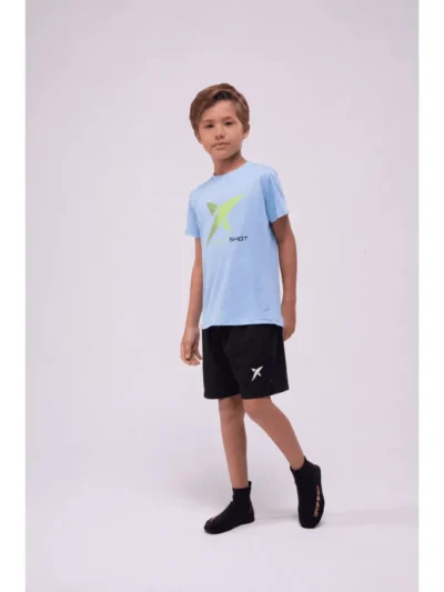 Short infantil DROP SHOT KIDS Preto - ATPSHOP