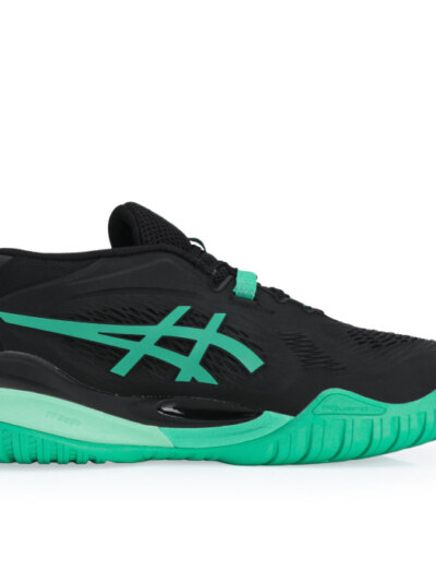 Tênis Asics Gel Resolution X - All Court Preto e Verde - ATPSHOP