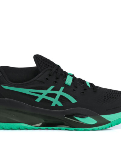 Tênis Asics Gel Resolution X - All Court Preto e Verde - ATPSHOP