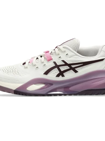 Tênis ASICS Gel-Resolution X - Feminino - Bege/Roxo - ATPSHOP