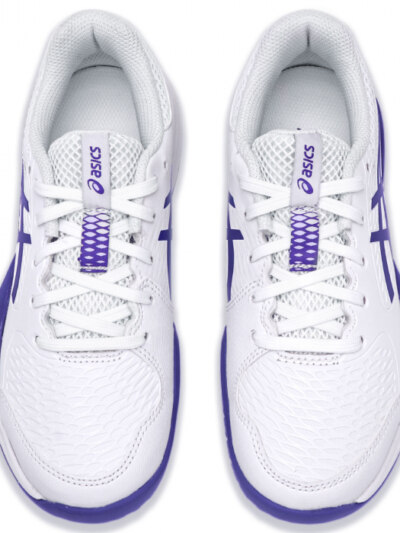 Tênis Asics Gel Resolution X GS Junior Branco e Marinho - ATPSHOP
