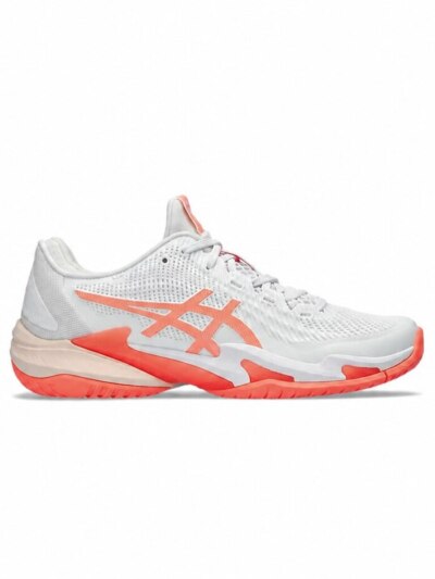 Tênis Asics - Solution Speed FF 3 - White-Sun Coral - ATPSHOP