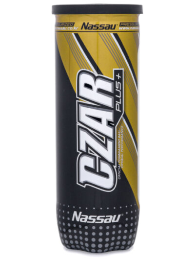 Bola De Tênis Nassau Czar Plus Tubo Com 3 Bolas - ATPSHOP