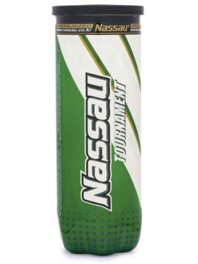 Bola De Tênis Nassau Tournament Tubo Com 3 Bolas - ATPSHOP