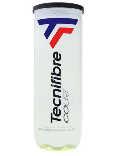 Bola de Tênis Tecnifibre Court Pack com 3 Tubos - ATPSHOP