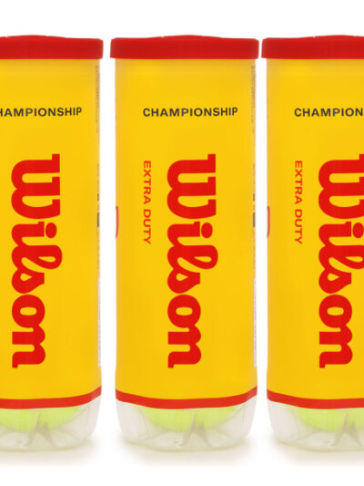 Bola de Tênis Wilson Championship Pack com 03 Tubos - ATPSHOP