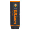 Bola de Tênis Wilson Roland Garros Oficial Clay Pack com 06 Tubos - ATPSHOP
