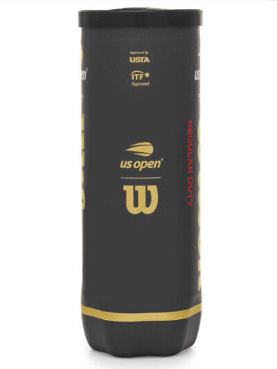 Bola de Tênis Wilson US Open Regular Duty Saibro Pack com 3 Tubos - ATPSHOP