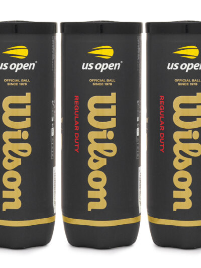 Bola de Tênis Wilson US Open Regular Duty Saibro Pack com 3 Tubos - ATPSHOP