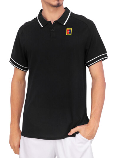 Camisa Polo Nike Court Heritage Pro Preto - ATPSHOP