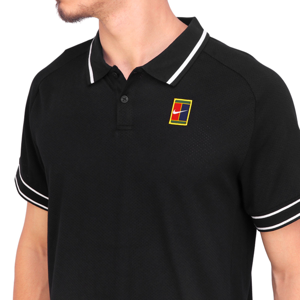 Camisa Polo Nike Court Heritage Pro Preto - ATPSHOP