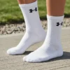 Meia Kit 3 ParesMasculina Under Armour Cano Alto Esportiva - ATPSHOP