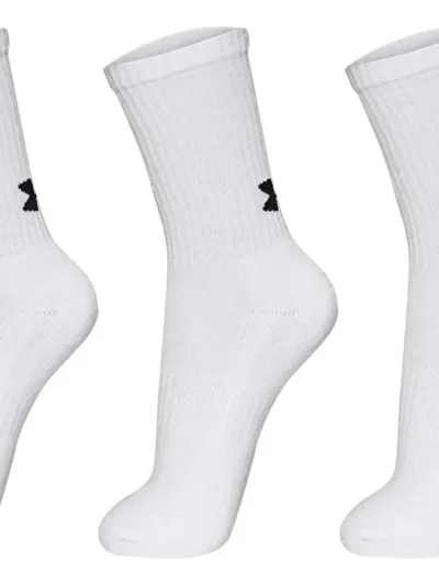 Meia Kit 3 ParesMasculina Under Armour Cano Alto Esportiva - ATPSHOP