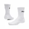 Meia Under Armour Performance Cotton 3 Pares - Branco Cano Médio - ATPSHOP