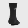 Meias Under Armour Core Cotton Preta Cano Alto - ATPSHOP
