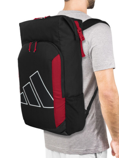 Mochila Adidas Multigame 3.3 Preta e Vermelha - ATPSHOP