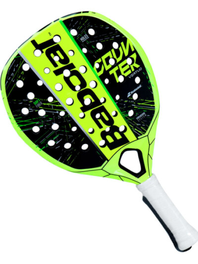 Raquete de Padel Babolat Counter Vertuo Preta e Limão - ATPSHOP