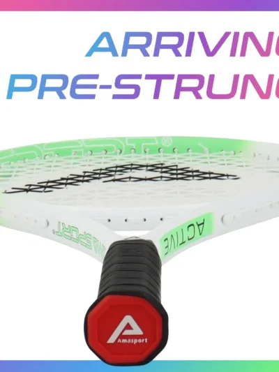 Raquete De Tênis Ama Sport Active 27 Verde Encordoada - ATPSHOP