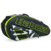 Raqueteira Babolat Pure Aero RH X6 Preta Cinza e Amarela - ATPSHOP