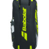Raqueteira Babolat Pure Aero RH X6 Preta Cinza e Amarela - ATPSHOP