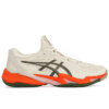 Tênis Asics Court FF 3 All Court - Bege Claro e Laranja - ATPSHOP