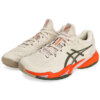 Tênis Asics Court FF 3 All Court - Bege Claro e Laranja - ATPSHOP