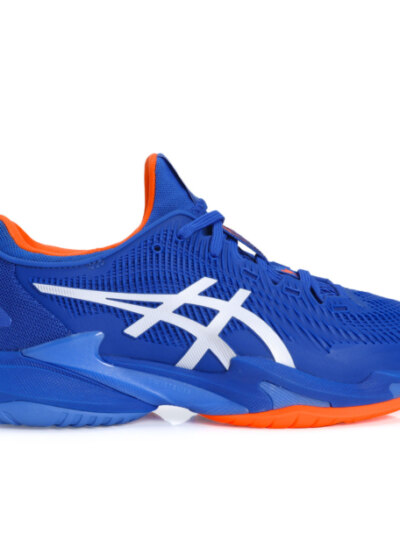 Tênis Asics Court FF 3 Novak All Court - Azul e Laranja - ATPSHOP