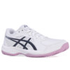 Tênis Asics Court Slide 4 - Clay - Branco e Marinho - ATPSHOP