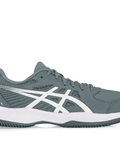 Tênis Asics Court Slide 4 - Clay - Saibro - Cinza e Branco - ATPSHOP