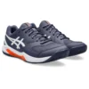 Tenis ASICS GEL Dedicate 8 CLAY Marinho e Laranja - ATPSHOP