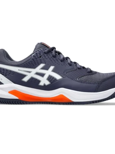 Tenis ASICS GEL Dedicate 8 CLAY Marinho e Laranja - ATPSHOP