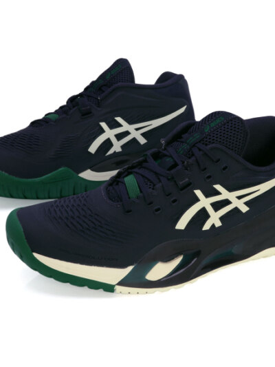 Tênis Asics Gel Resolution X - All Court - Marinho Branco e Verde - ATPSHOP