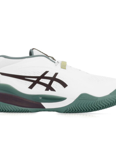 Tênis Asics Gel Resolution X - Clay - Saibro - Branco e Verde - ATPSHOP
