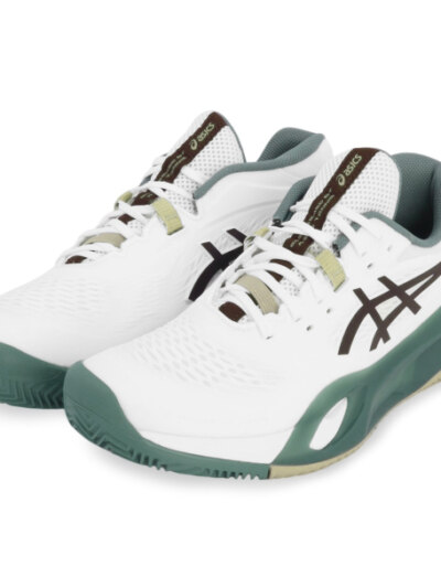 Tênis Asics Gel Resolution X - Clay - Saibro - Branco e Verde - ATPSHOP