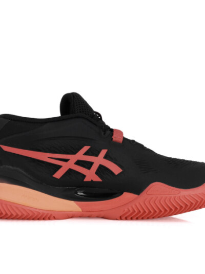 Tênis Asics Gel Resolution X Clay - Saibro - Preto e Coral - ATPSHOP