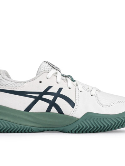 Tênis Asics Gel Resolution X GS Junior Clay Saibro - Branco e Marinho - ATPSHOP