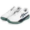 Tênis Asics Gel Resolution X GS Junior Clay Saibro - Branco e Marinho - ATPSHOP