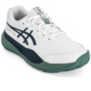 Tênis Asics Gel Resolution X GS Junior Clay Saibro - Branco e Marinho - ATPSHOP