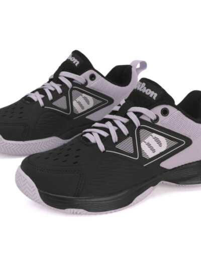 Tênis Wilson Slice 3.0 - Clay - Saibro - Preto e Lilás - ATPSHOP