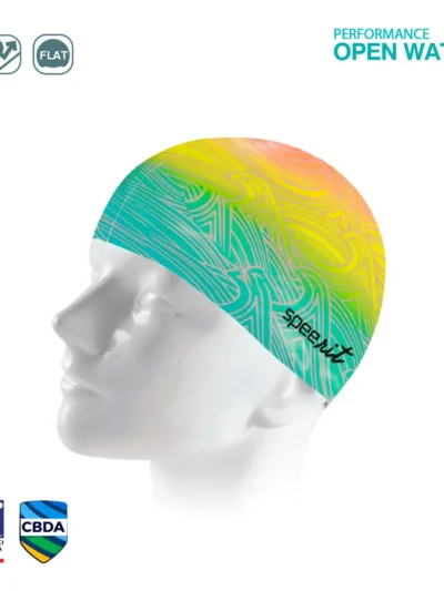 Touca De Natação em Silicone - Speerit Cap Sun Colors - Speedo - ATPSHOP
