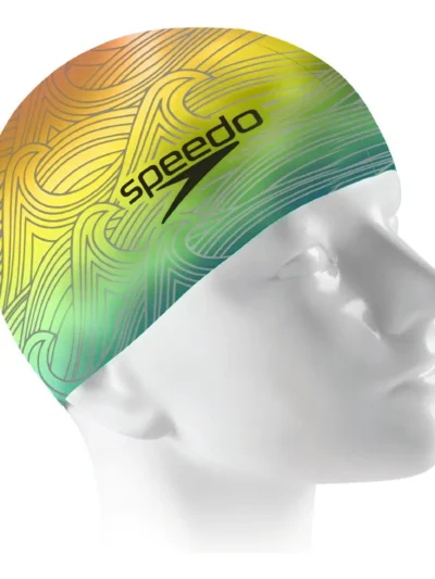 Touca De Natação em Silicone - Speerit Cap Sun Colors - Speedo - ATPSHOP