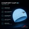 Touca de natação em tecido ultra confortavel - comfort 3D cap - AZUL - ATPSHOP