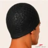 Touca de natação em tecido ultra confortavel - comfort 3D cap - PRETO - ATPSHOP