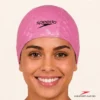 Touca de natação em tecido ultra confortavel - comfort 3D cap - ROSA - ATPSHOP