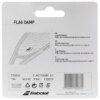 Antivibrador Babolat Flag Damp com 02 Unidades Branco e Rosa - ATPSHOP