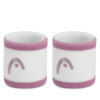 Munhequeira Head 2.5 Curta Branca e Lilás - Com 02 Unidades - ATPSHOP